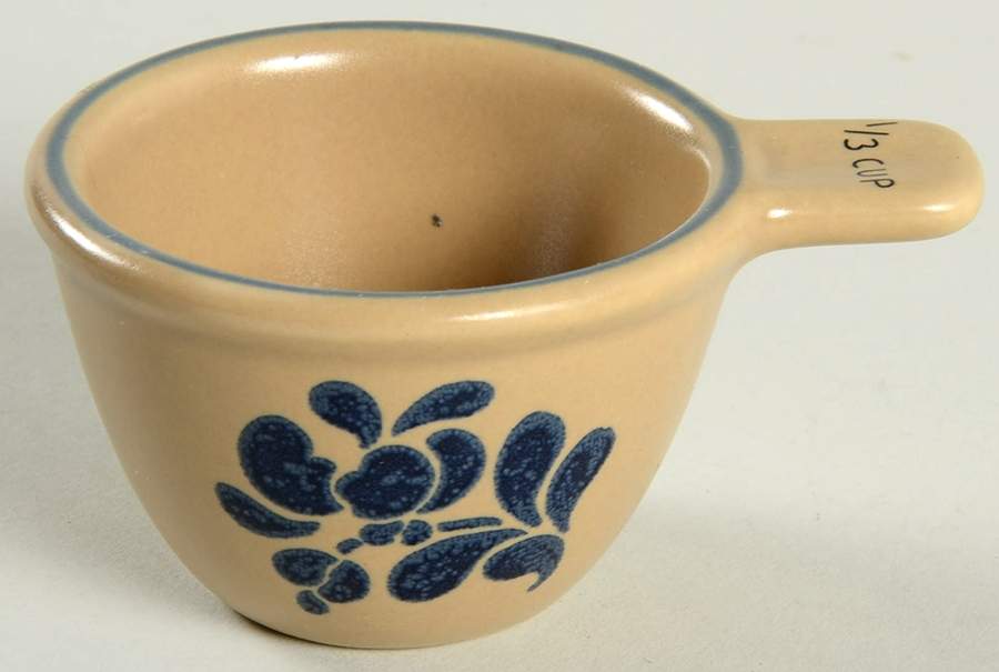 Folk Art 1/3 Cup Measuring Cup by Pfaltzgraff-1