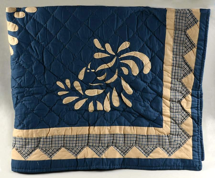 Folk Art Quilted Throw by Pfaltzgraff-1