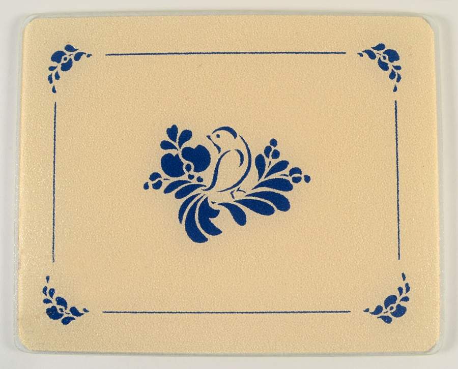 Folk Art Rectangular Glassware Cutting Board by Pfaltzgraff-1