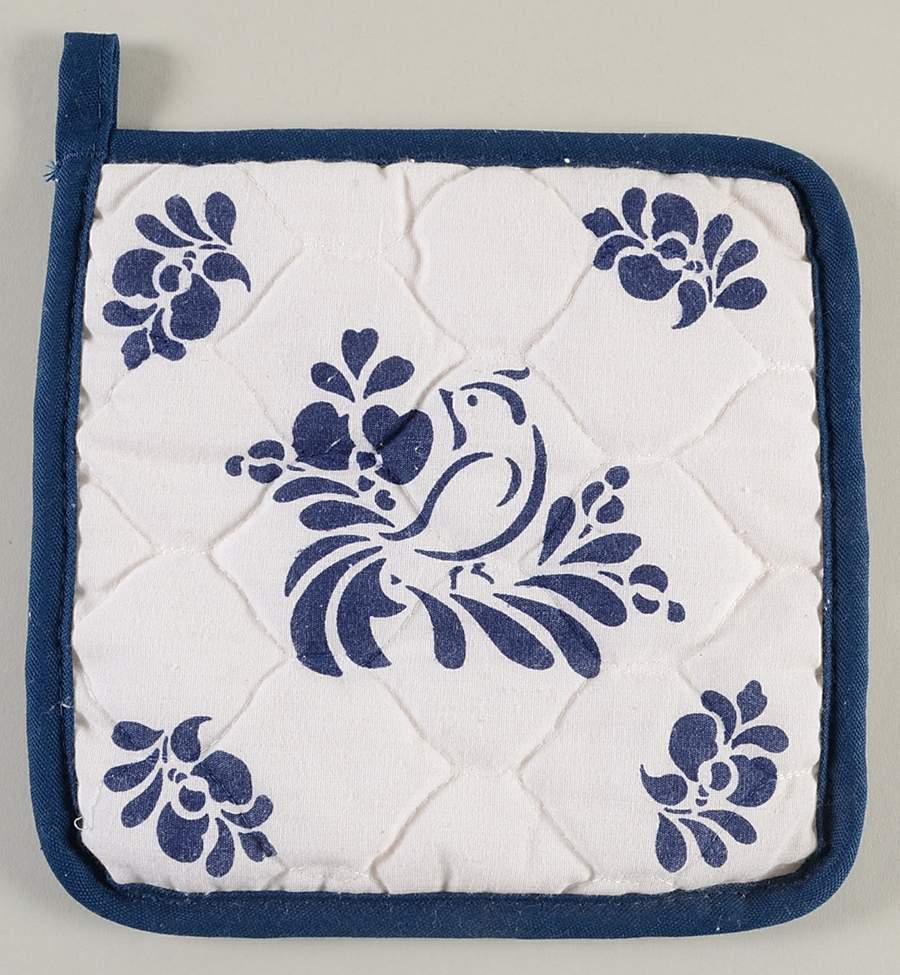 Folk Art Cloth Potholder by Pfaltzgraff-1