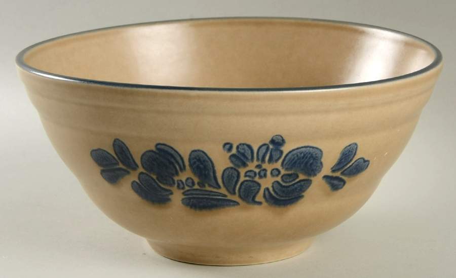 Folk Art 8" Mixing Bowl by Pfaltzgraff-1