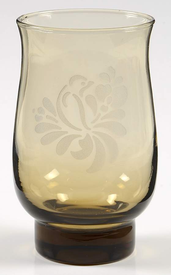 Folk Art 14 Oz Glassware Tumbler by Pfaltzgraff-1
