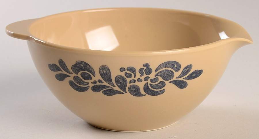 Folk Art 5 1/2" Melamine Nesting Mixing Bowl by Pfaltzgraff-1