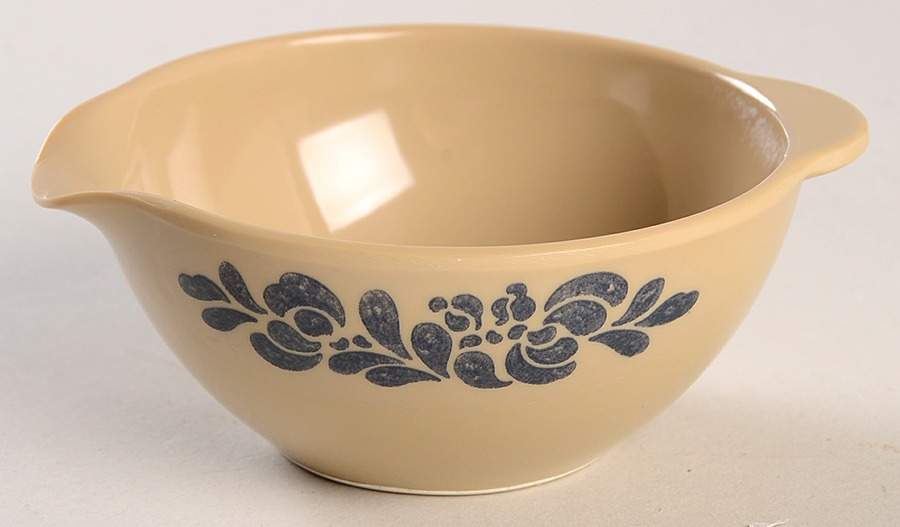 Folk Art 3 3/4" Melamine Nesting Mixing Bowl by Pfaltzgraff-1