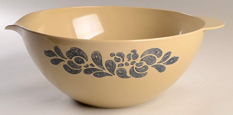 Folk Art 13" Melamine Nesting Mixing Bowl by Pfaltzgraff-1