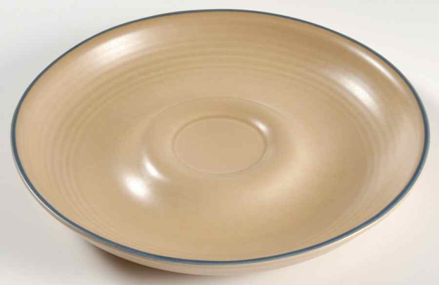 Folk Art Chip/Dip Base (Uses Fruit Bowl) by Pfaltzgraff-1