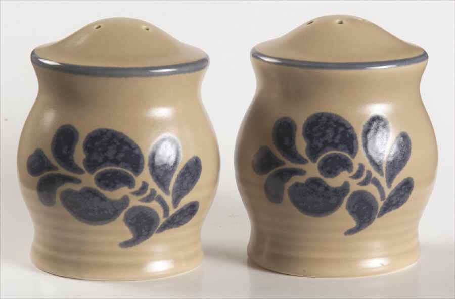 Folk Art Salt & Pepper Set by Pfaltzgraff-1
