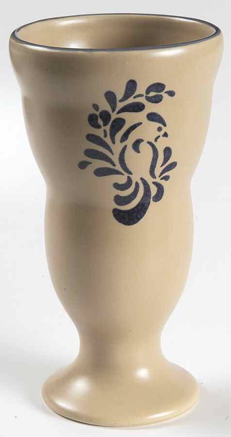 Folk Art Dessert Parfait Server by Pfaltzgraff-1