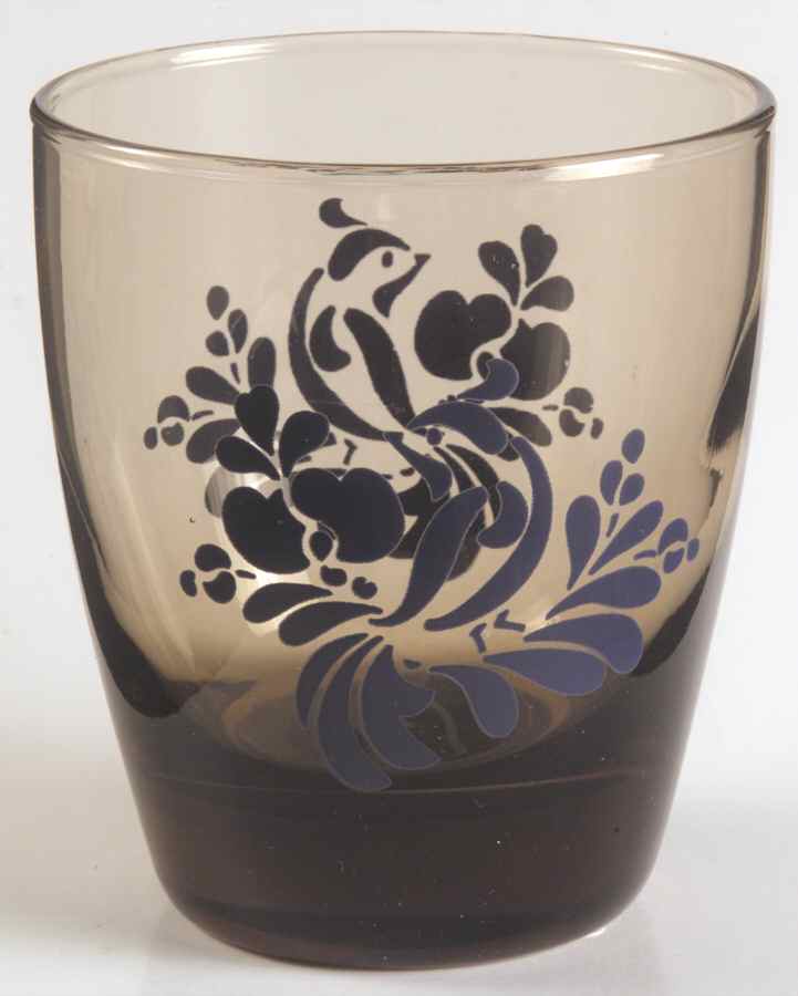 Folk Art 13 Oz Glassware Double Old Fashioned by Pfaltzgraff-1