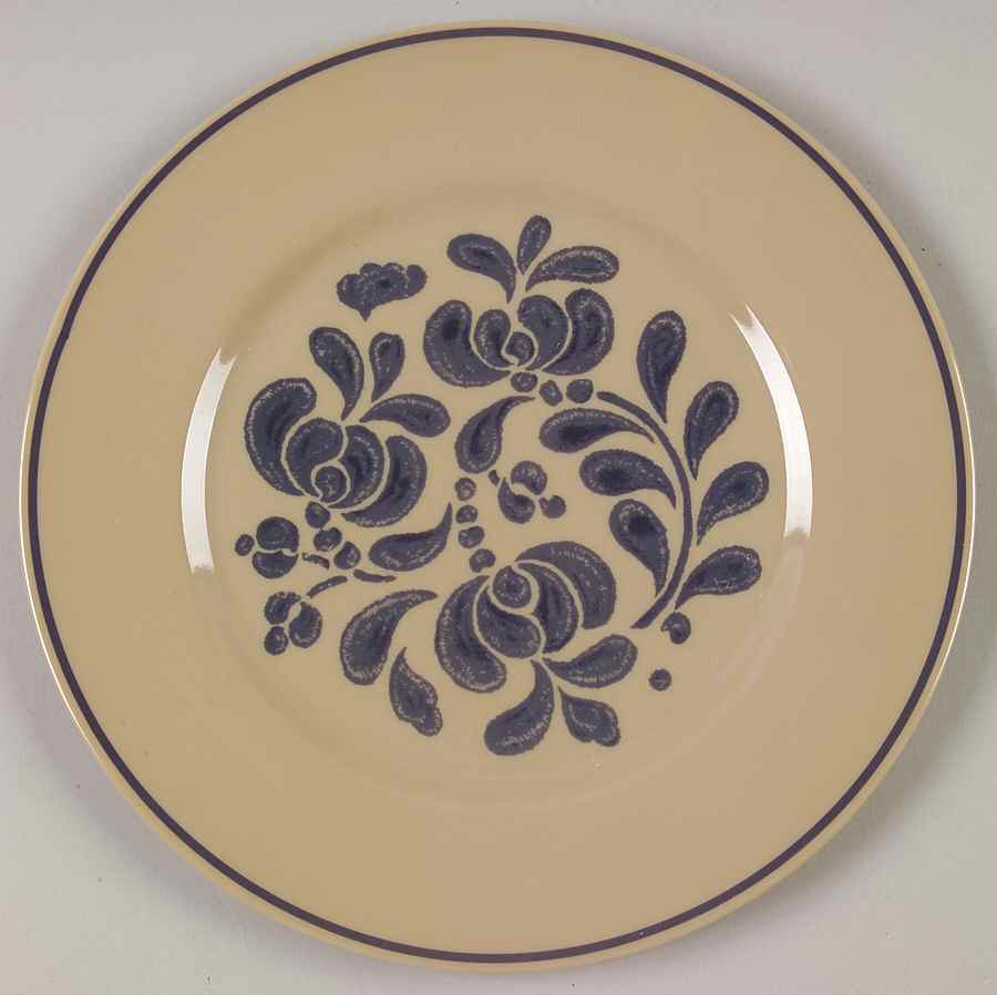 Folk Art Melamine Salad Plate by Pfaltzgraff-1