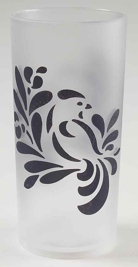 Folk Art Tall Acrylic Tumbler by Pfaltzgraff-1