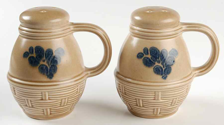 Folk Art Stove Top Salt & Pepper Set by Pfaltzgraff-1