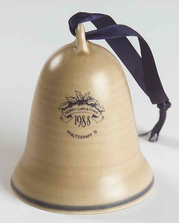 Folk Art 1988 Collector Bell by Pfaltzgraff-1