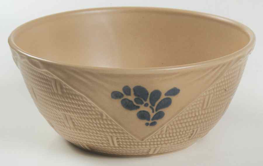 Folk Art Basket Bowl by Pfaltzgraff-1