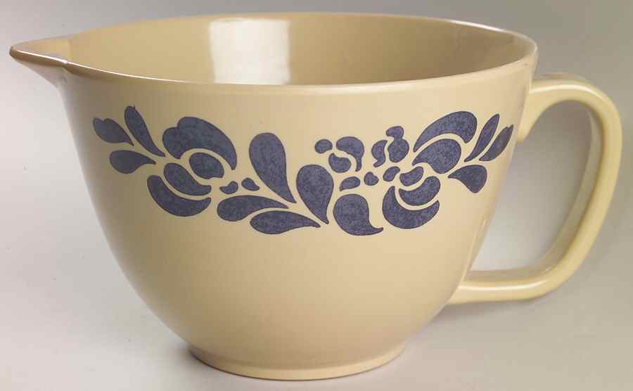 Folk Art Melamine Batter Bowl by Pfaltzgraff-1