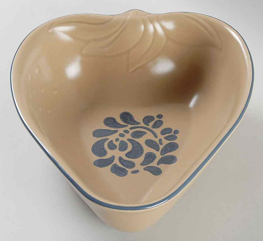 Folk Art Strawberry Serving Bowl by Pfaltzgraff-1