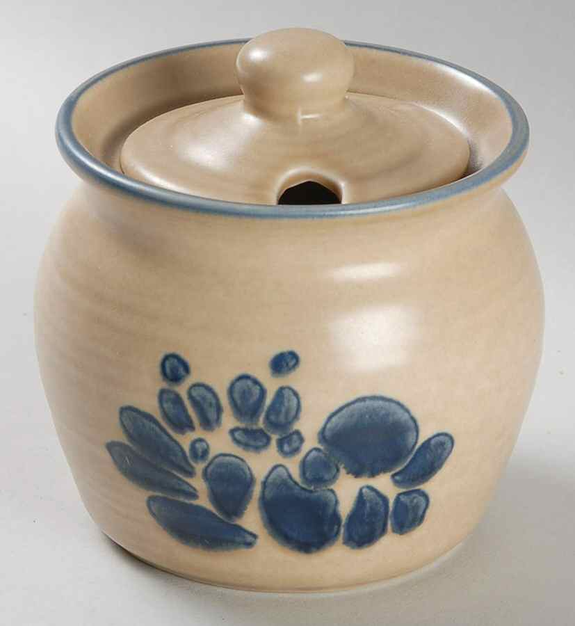 Folk Art Jam/Jelly & Lid by Pfaltzgraff-1