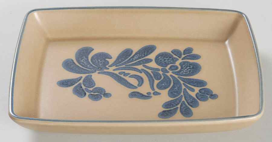 Folk Art Tray for Individual Dipper Set by Pfaltzgraff-1