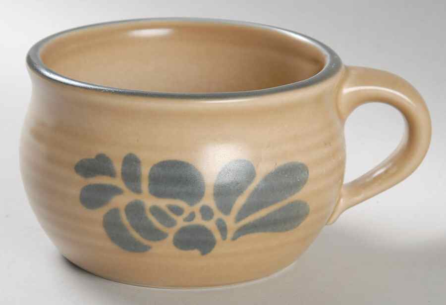 Folk Art Soup Mug by Pfaltzgraff-1