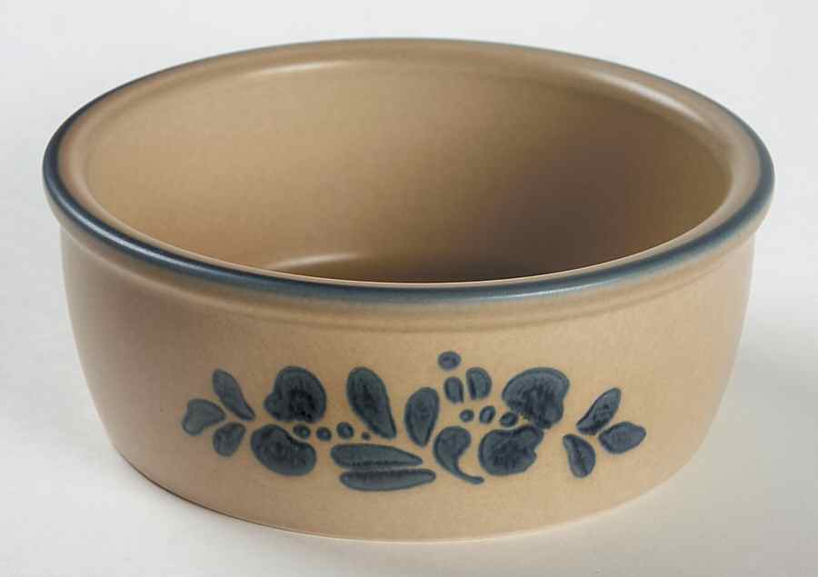Folk Art Individual Chili Crock by Pfaltzgraff-1