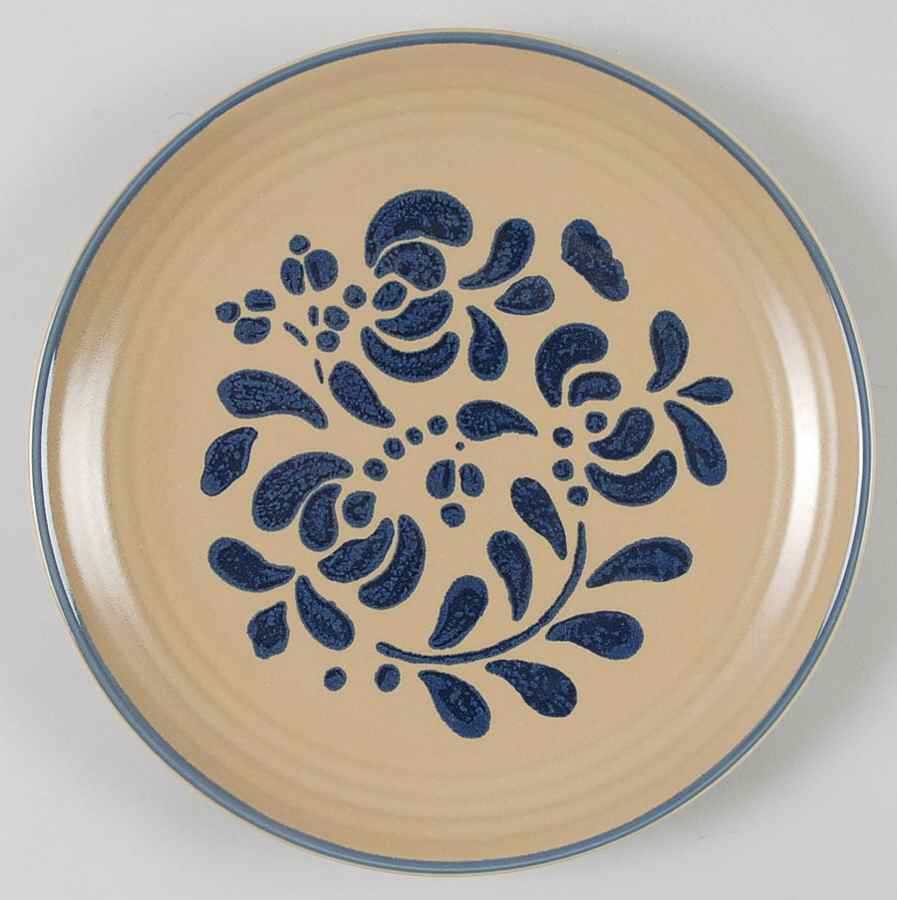 Folk Art Luncheon Plate by Pfaltzgraff-1