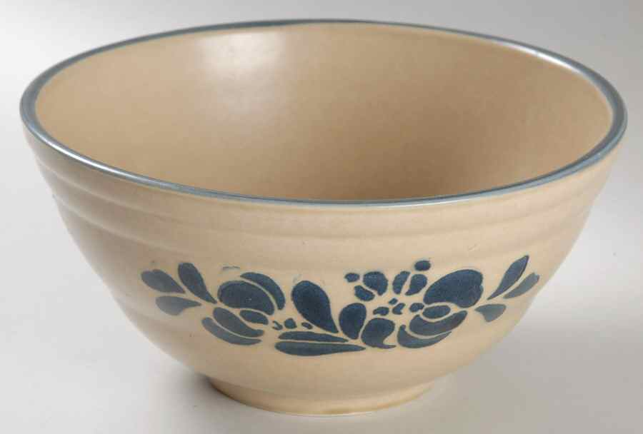 Folk Art 8" Mixing Bowl by Pfaltzgraff-1
