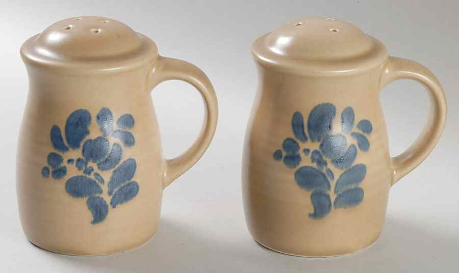 Folk Art Stove Top Salt & Pepper Set by Pfaltzgraff-1
