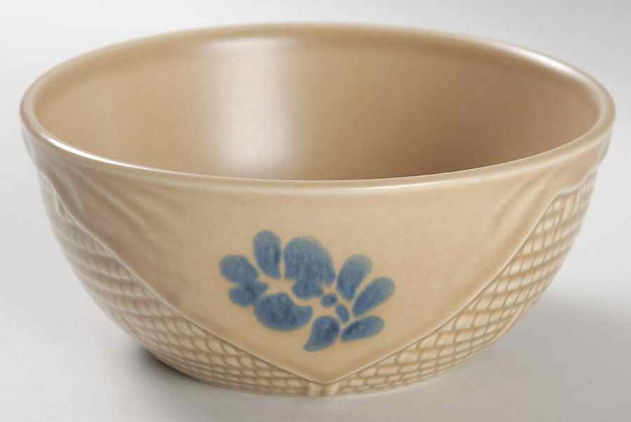 Folk Art 5" Basket Bowl by Pfaltzgraff-1