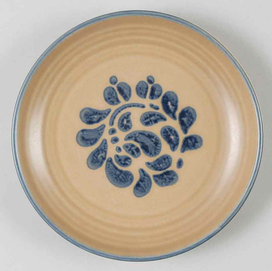 Folk Art Bread & Butter Plate by Pfaltzgraff-1