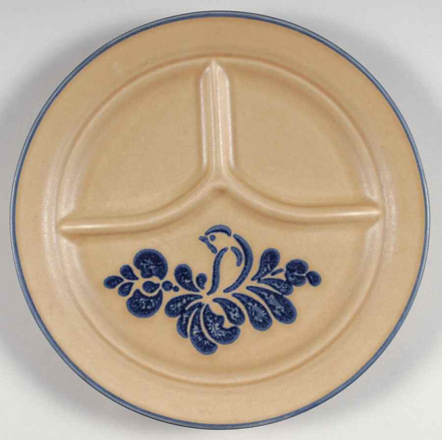 Folk Art Grill Plate by Pfaltzgraff-1