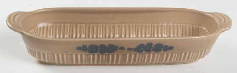 Folk Art Cracker Server-Boat by Pfaltzgraff-1