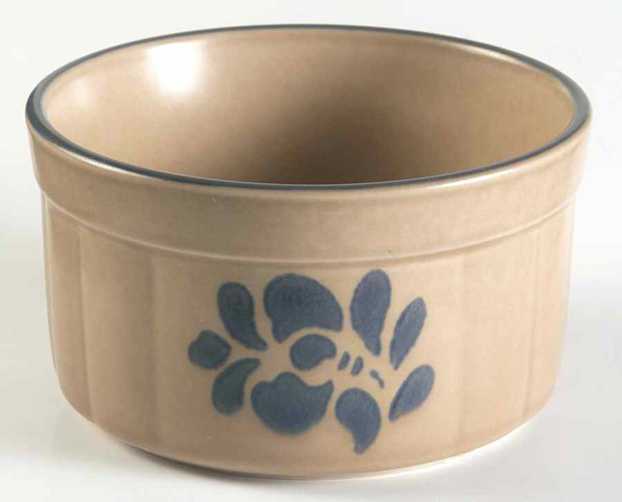 Folk Art Dip Bowl (for Dip and Spreader) by Pfaltzgraff-1