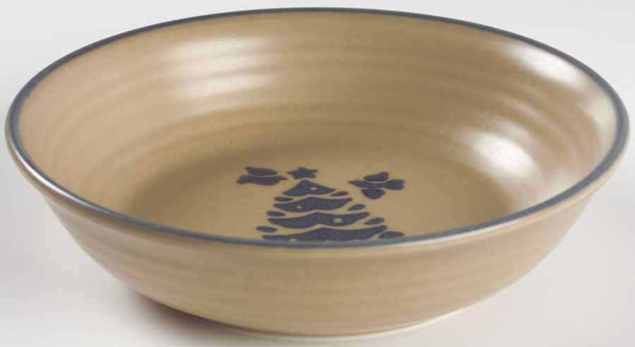Folk Art Individual Holiday Salad Bowl by Pfaltzgraff-1