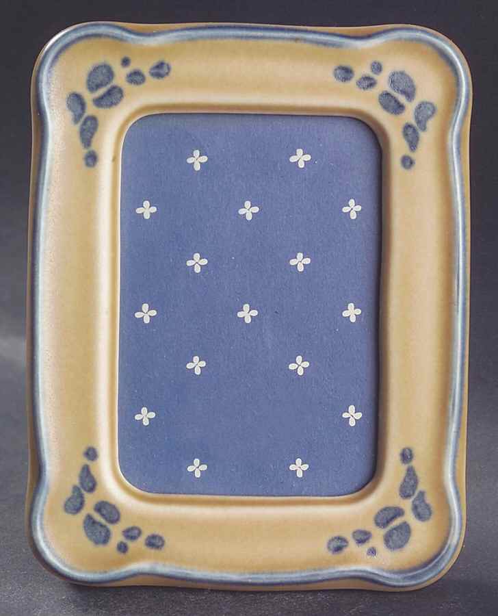 Folk Art Frame-Holds 2.5" X 3.5" by Pfaltzgraff-1