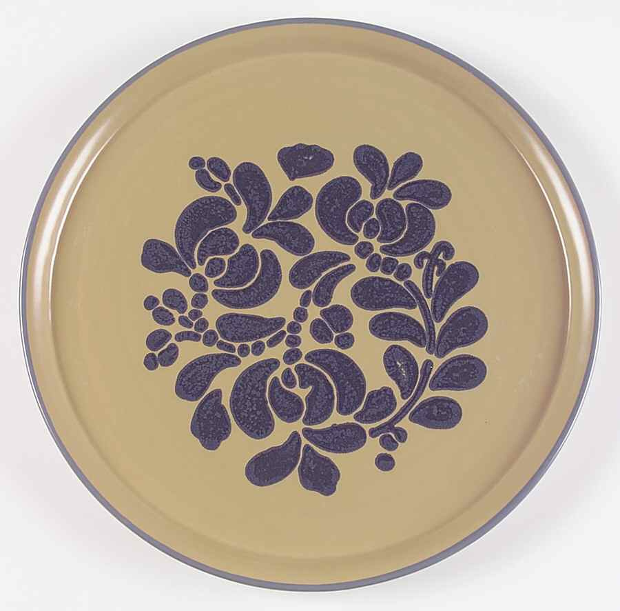 Folk Art 12" Round Platter by Pfaltzgraff-1