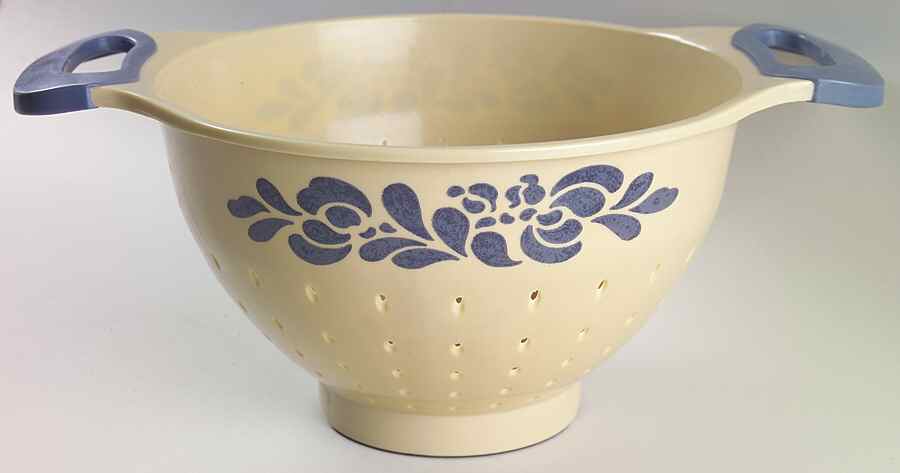 Folk Art Melamine Colander by Pfaltzgraff-1