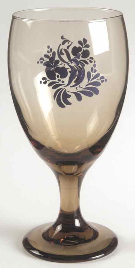 Folk Art 16 Oz Glassware Iced Tea by Pfaltzgraff-1