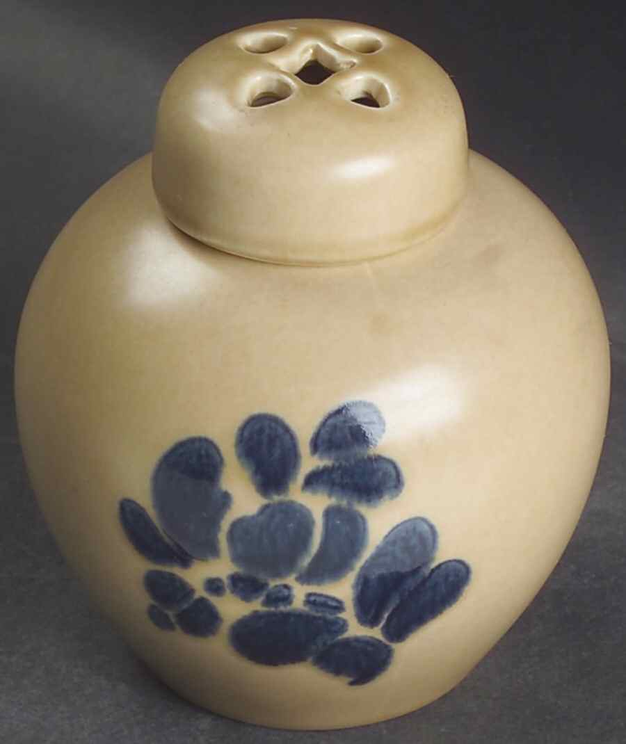 Folk Art Potpourri Jar & Lid by Pfaltzgraff-1