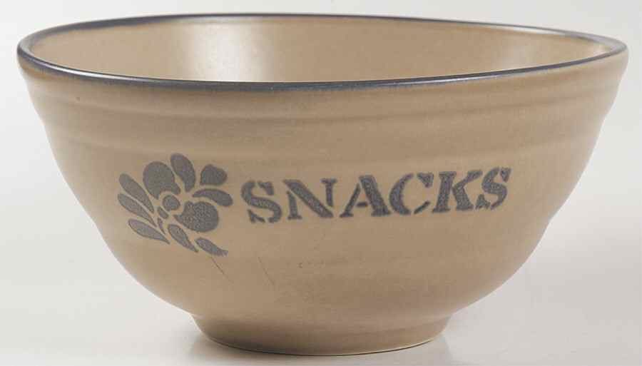 Folk Art Snack Serving Bowl by Pfaltzgraff-1