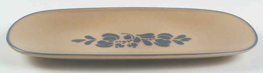 Folk Art 16" Rectangular Serving Platter by Pfaltzgraff-1