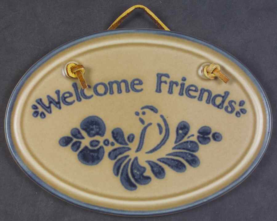 Folk Art Plaque Wall by Pfaltzgraff-1