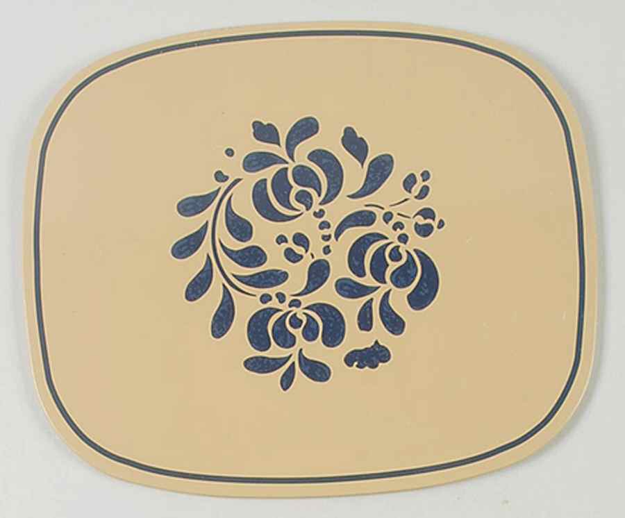 Folk Art 7" Individual Stove & Counter Mat by Pfaltzgraff-1