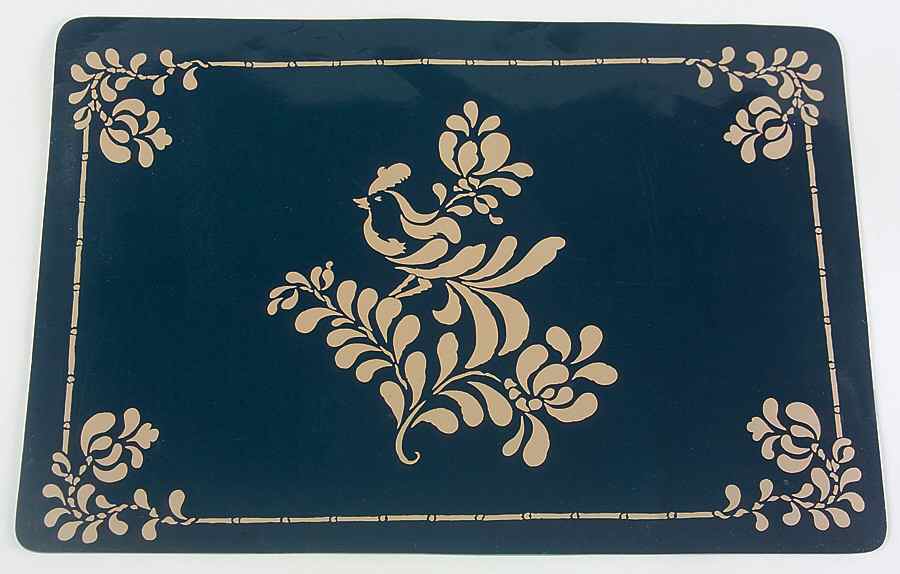 Folk Art Vinyl Placemat by Pfaltzgraff-1