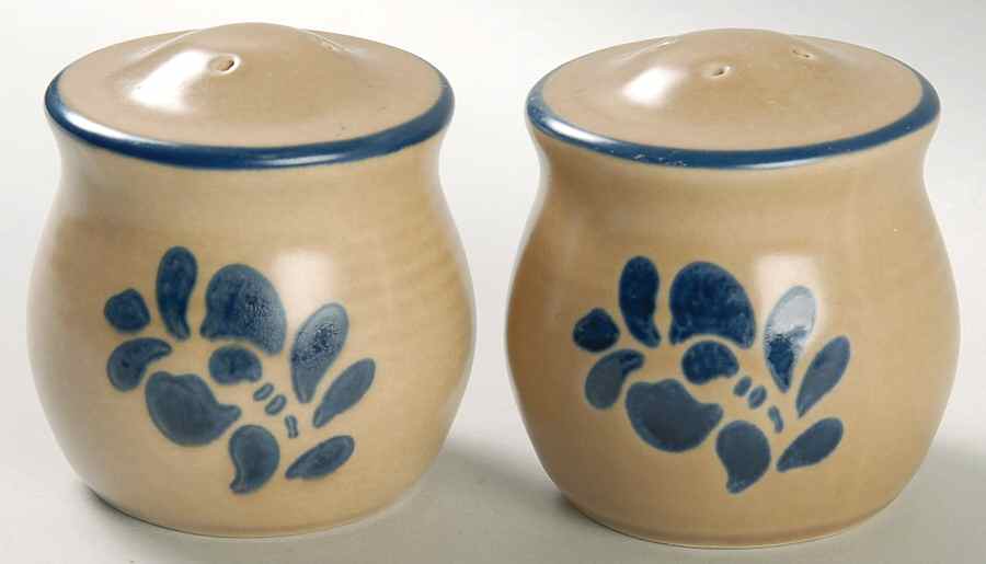Folk Art Salt & Pepper Set by Pfaltzgraff-1