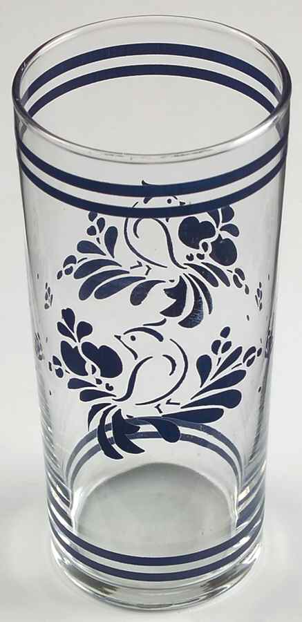 Folk Art 14 Oz Glassware Tumbler by Pfaltzgraff-1