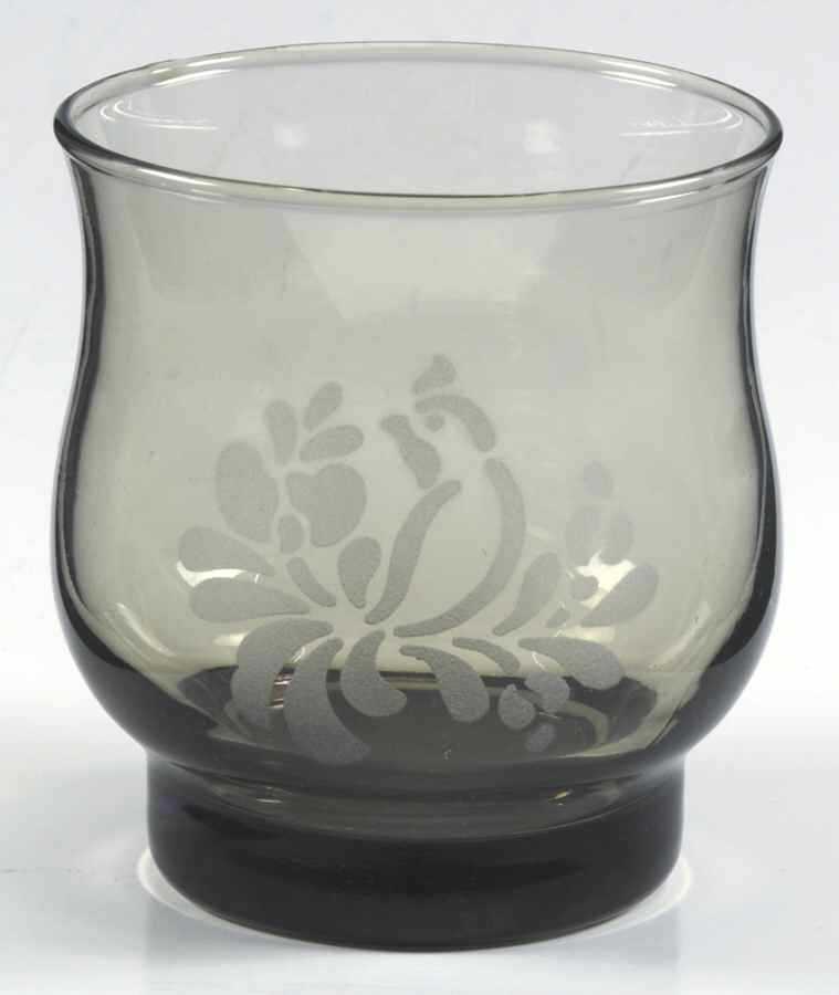 Folk Art 8 Oz Glassware Rocks/Juice by Pfaltzgraff-1