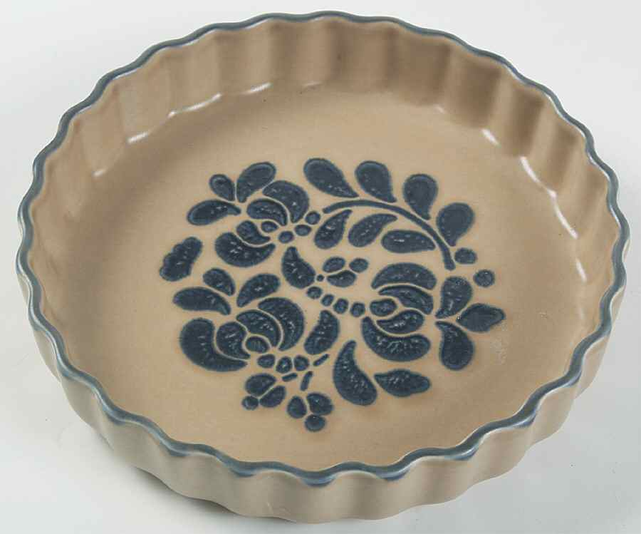 Folk Art 9" Quiche by Pfaltzgraff-1