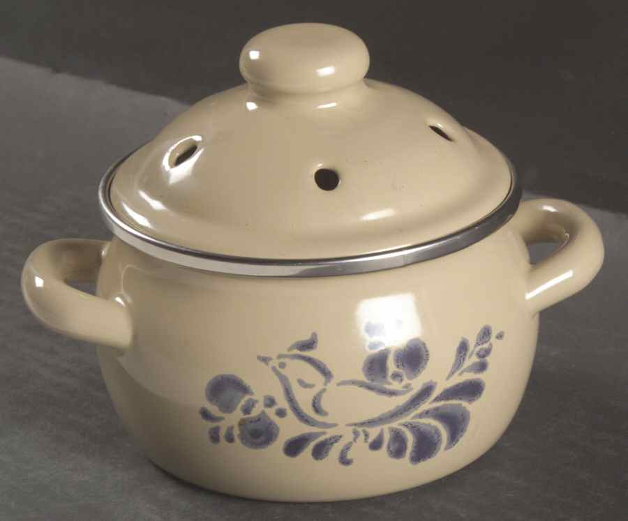 Folk Art Metal Potpourri by Pfaltzgraff-1
