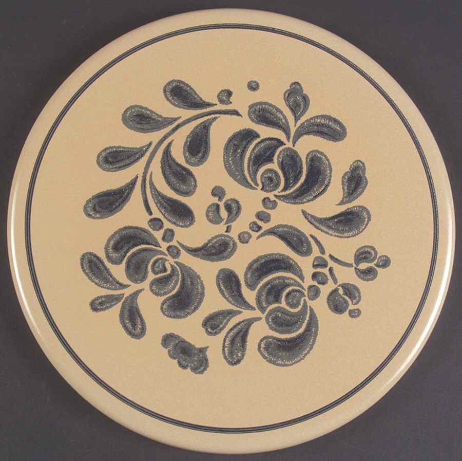 Folk Art 10" Individual Steel Stove Cover by Pfaltzgraff-1