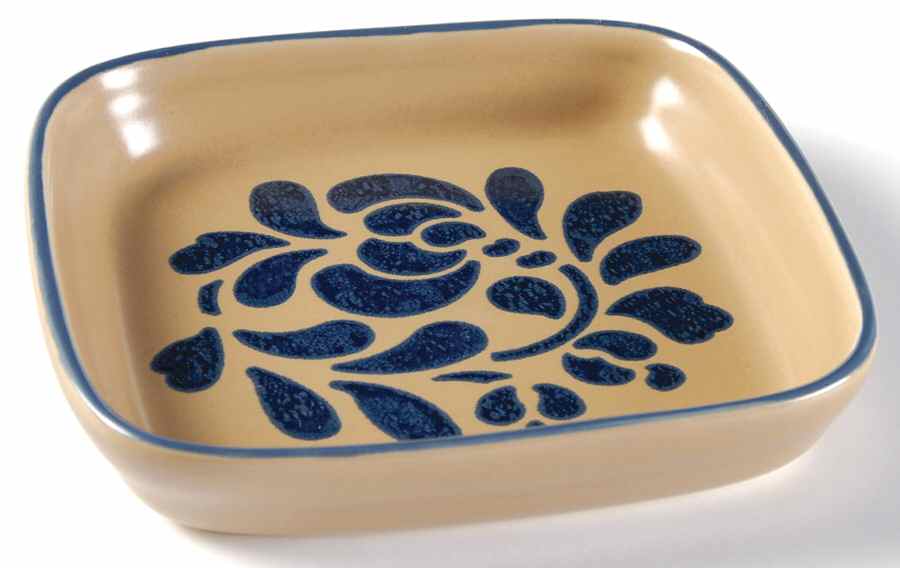 Folk Art Individual Square Server by Pfaltzgraff-1